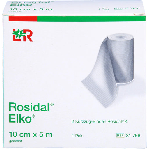 Rosidal Elko 10cmx5m Kurzzugbinde, 2 St BIN