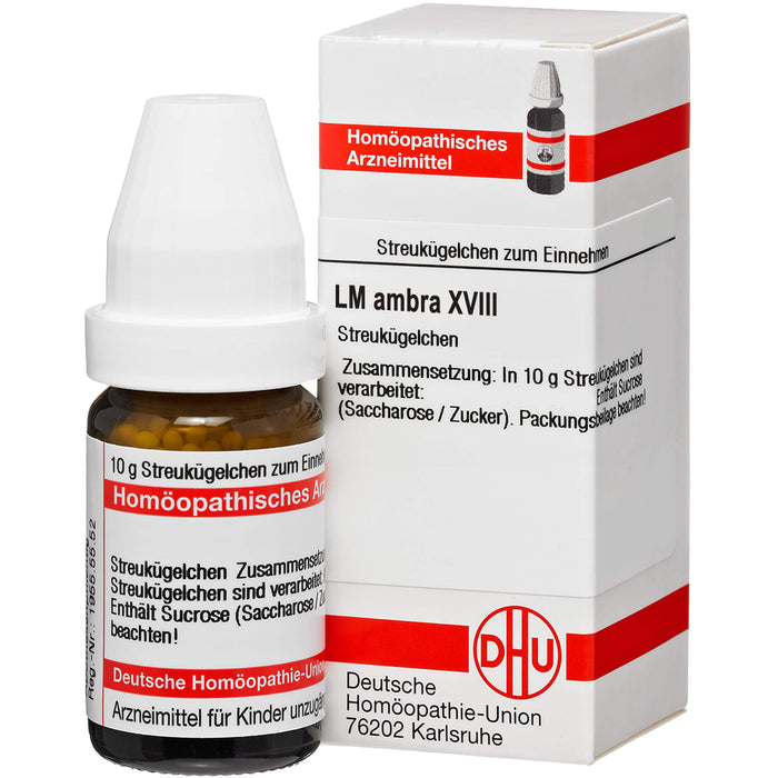 Ambra LM XVIII DHU Globuli, 5 g Globules