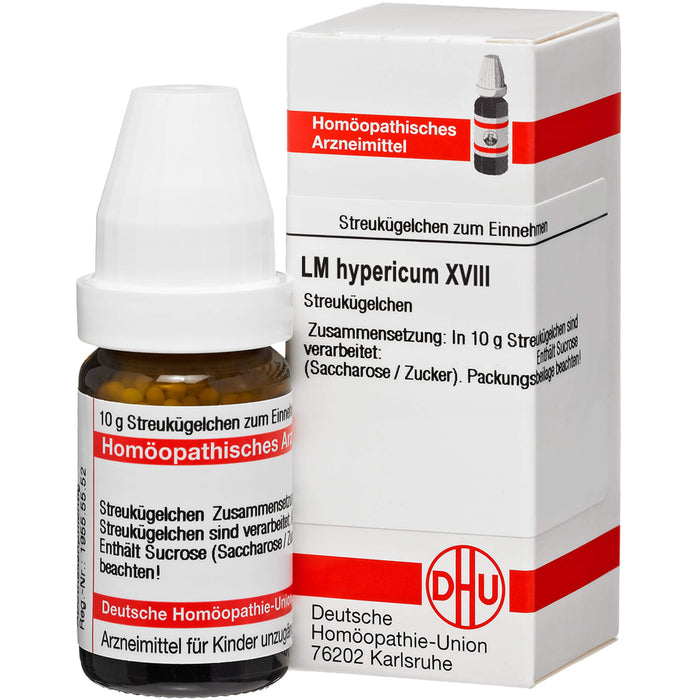 Hypericum LM XVIII DHU Globuli, 5 g Globules