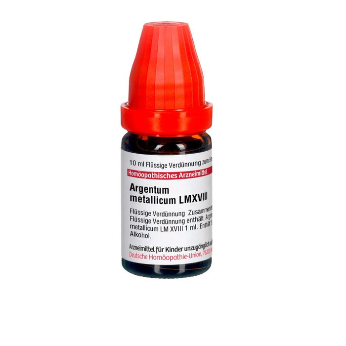Argentum metallicum LM XVIII DHU Dilution, 10 ml Solution