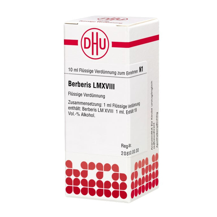 Berberis LM XVIII DHU Dilution, 10 ml Solution