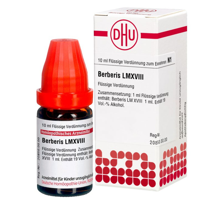 Berberis LM XVIII DHU Dilution, 10 ml Solution