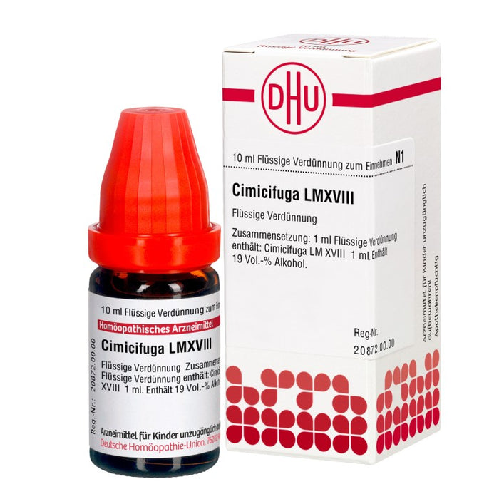 Cimicifuga LM XVIII DHU Dilution, 10 ml Solution