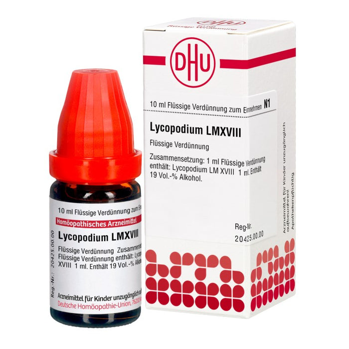 DHU Lycopodium LM XVIII Dilution, 10 ml Solution