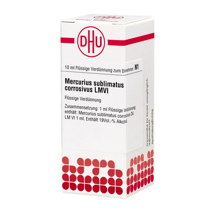 Mercurius sublimatus corrosivus LM VI DHU Dilution, 10 ml Solution