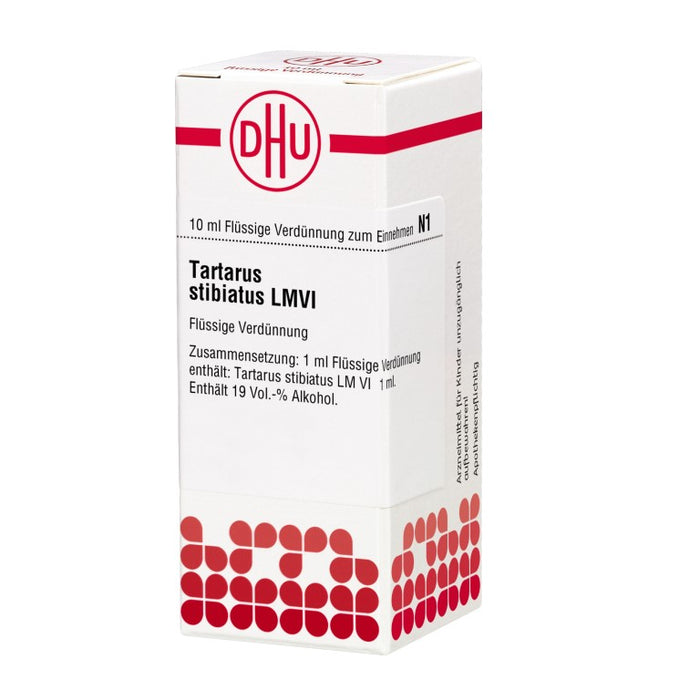 Tartarus stibiatus LM VI DHU Dilution, 10 ml Solution