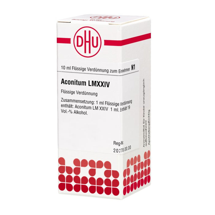Aconitum LM XXIV DHU Dilution, 10 ml Solution