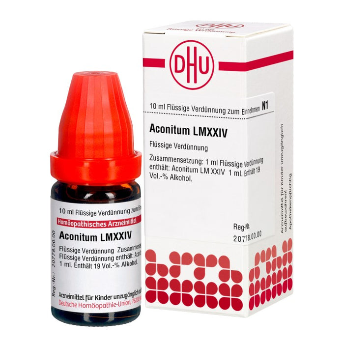 Aconitum LM XXIV DHU Dilution, 10 ml Solution