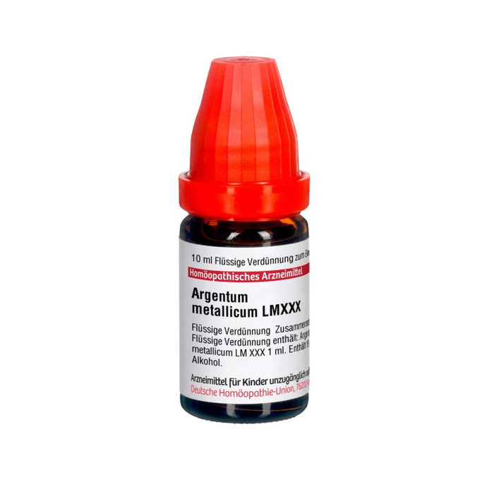 Argentum metallicum LM XXX DHU Dilution, 10 ml Solution