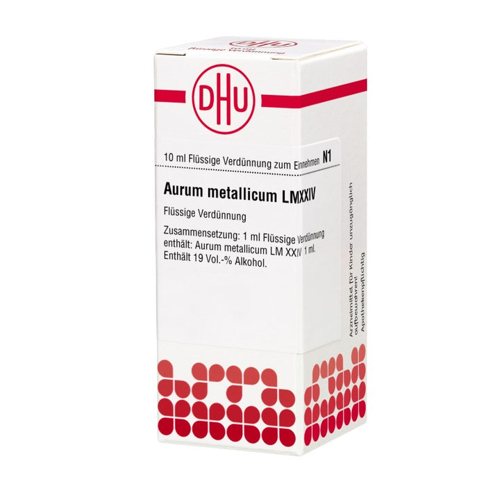 Aurum metallicum LM XXIV DHU Dilution, 10 ml Solution