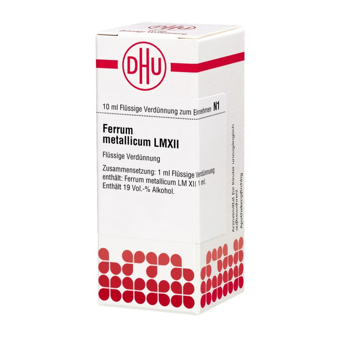 Ferrum metallicum LM XII DHU Dilution, 10 ml Solution