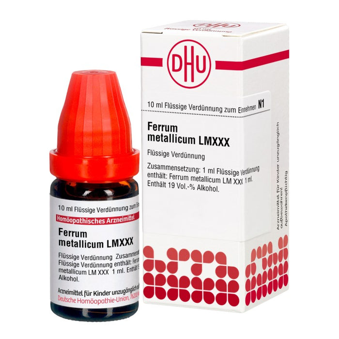 Ferrum metallicum LM XXX DHU Dilution, 10 ml Solution