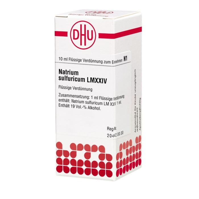 Natrium sulfuricum LM XXIV DHU Dilution, 10 ml Solution