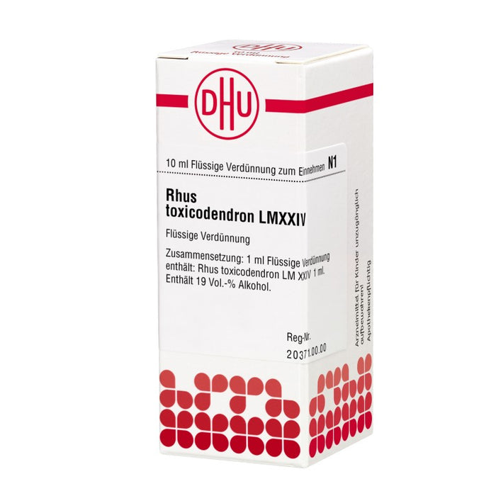 DHU Rhus toxicodendron LM XXIV Dilution, 10 ml Solution