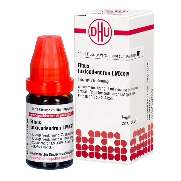 DHU Rhus toxicodendron LM XXIV Dilution, 10 ml Solution