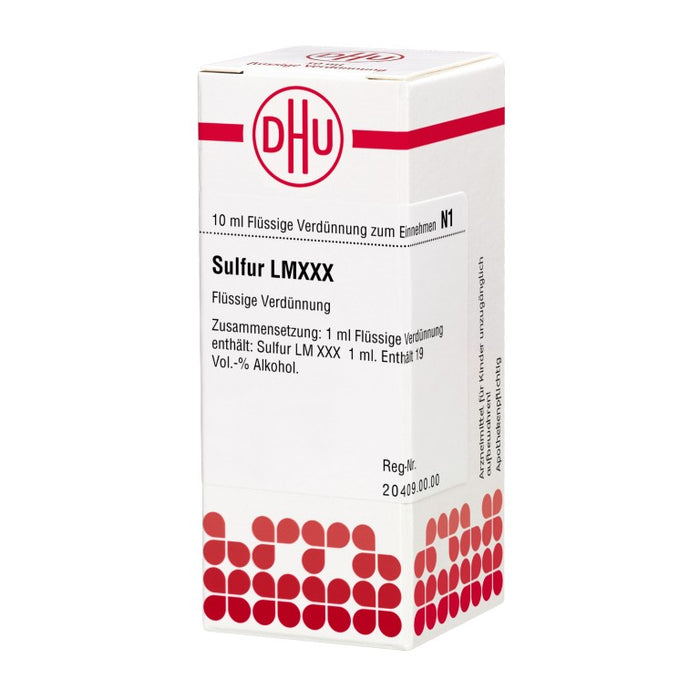 Sulfur LM XXX DHU Dilution, 10 ml Solution