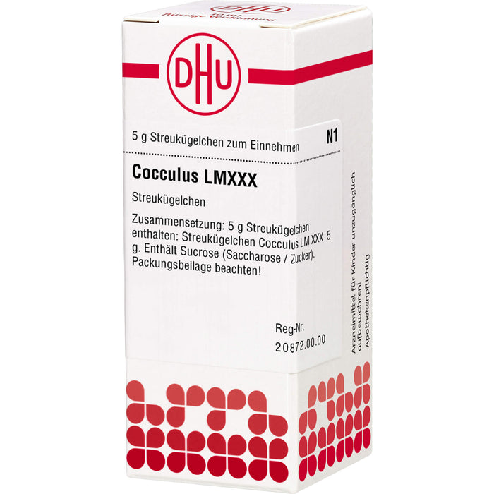 Cocculus LM XXX DHU Globuli, 5 g Globules