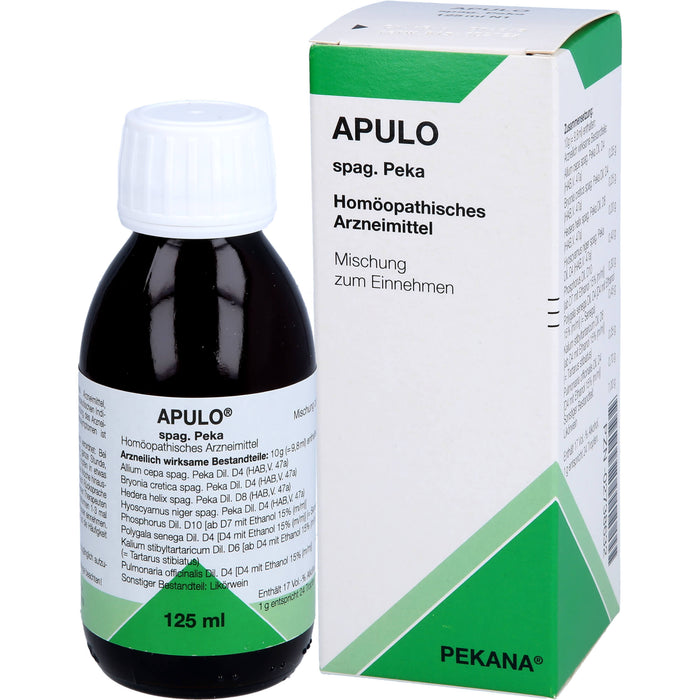 PEKANA Apulo spag. Peka Mischung, 125 ml Lösung