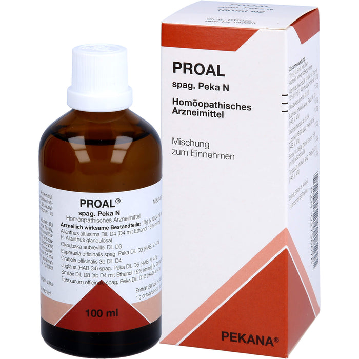 PEKANA PROAL spag. Peka N Mischung, 100 ml Solution