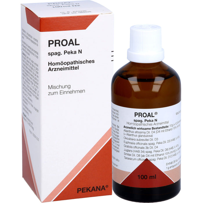 PEKANA PROAL spag. Peka N Mischung, 100 ml Solution