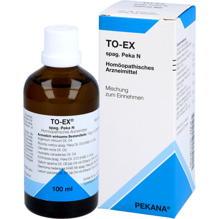 PEKANA TO-EX spag. Peka N Mischung, 100 ml Solution