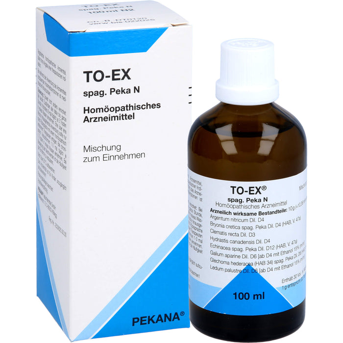 PEKANA TO-EX spag. Peka N Mischung, 100 ml Lösung