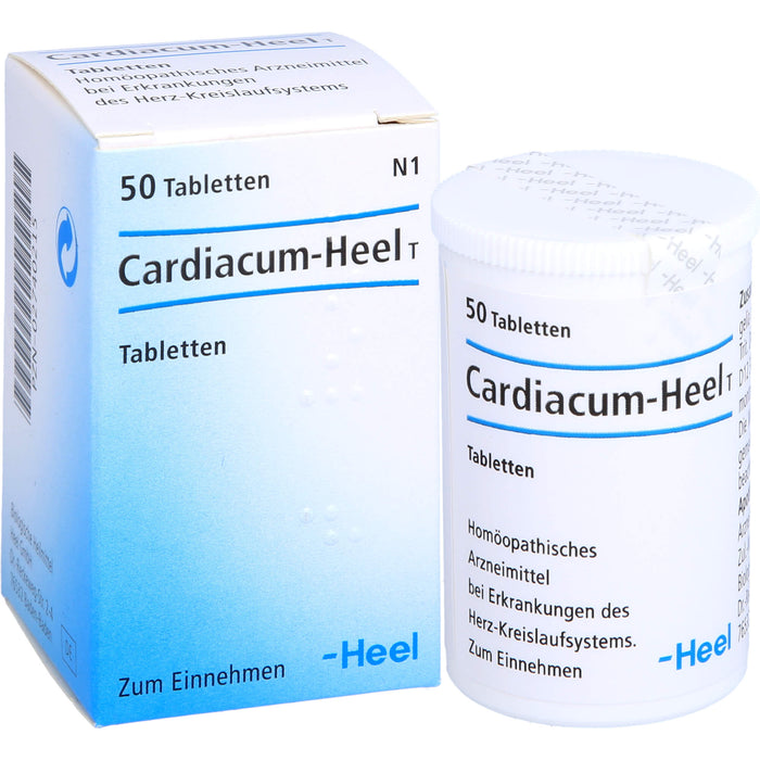 Cardiacum Heel T Tabletten, 50 pc Tablettes