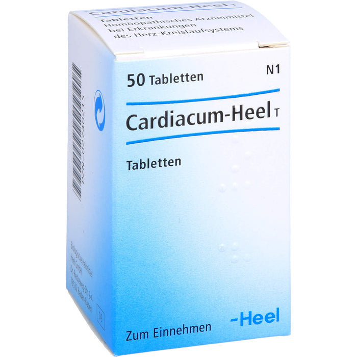 Cardiacum Heel T Tabletten, 50 pc Tablettes