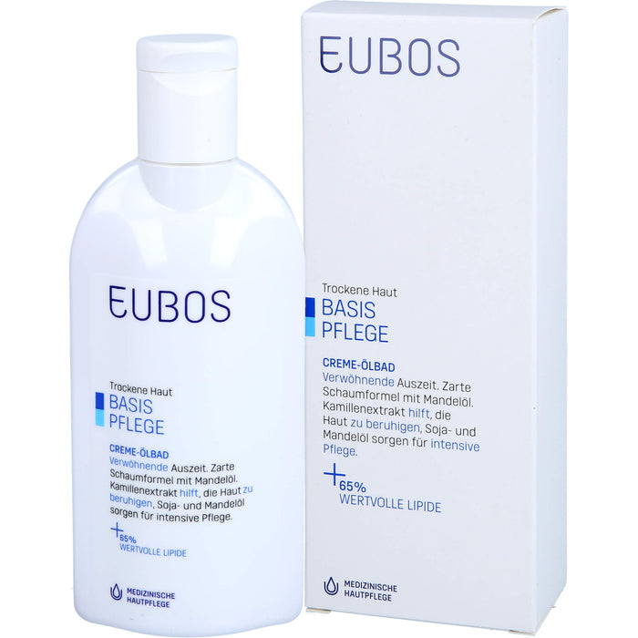 EUBOS Creme-Ölbad für trockene Haut, 200 ml Solution