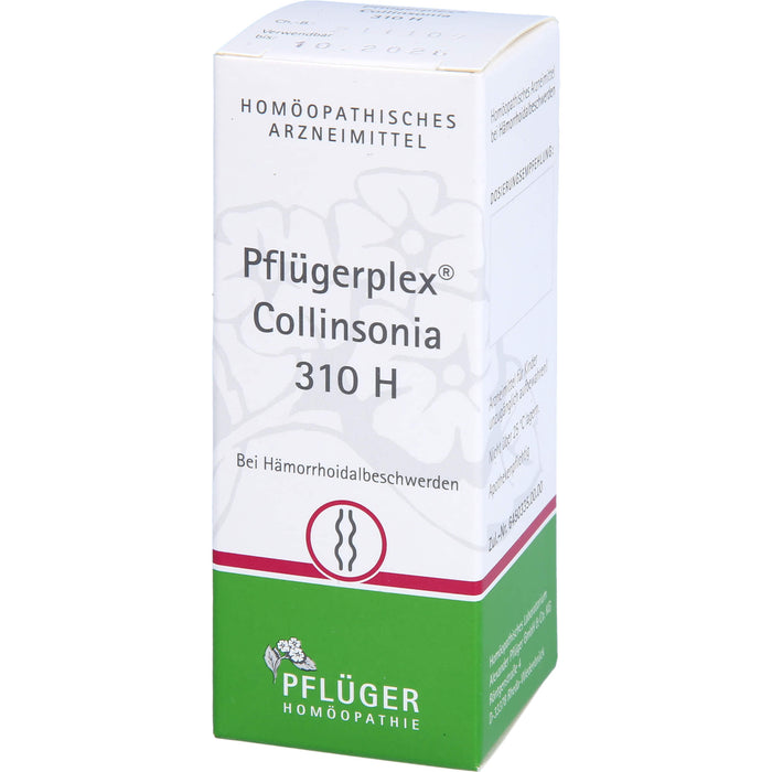 Pflügerplex  Collinsonia 310 H, 100 pc Tablettes