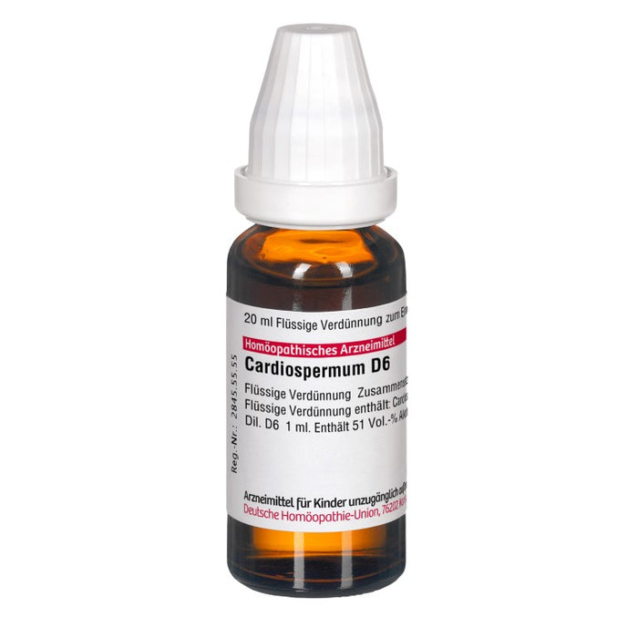 DHU Cardiospermum D6 Dilution, 20 ml Solution