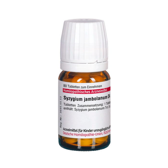 Syzygium jambolanum D4 DHU Tabletten, 80 pc Tablettes