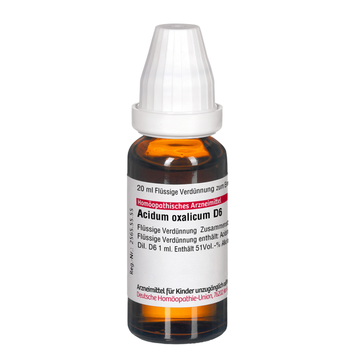 DHU Acidum oxalicum D6 Dilution, 20 ml Solution