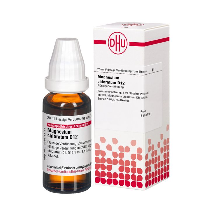 DHU Magnesium chloratum D12 Dilution, 20 ml Solution