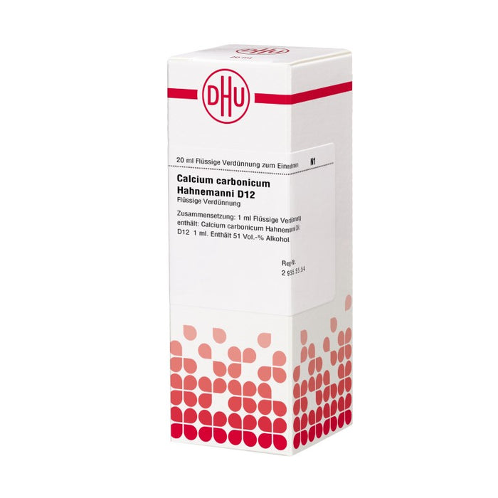DHU Calcium carbonicum Hahnemanni D12 Dilution, 20 ml Solution