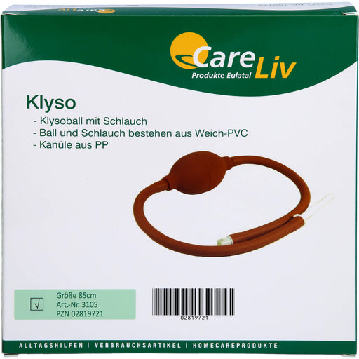 Klyso Komplett 85 cm Schlauch und Kanüle, 1 St. Schlauch