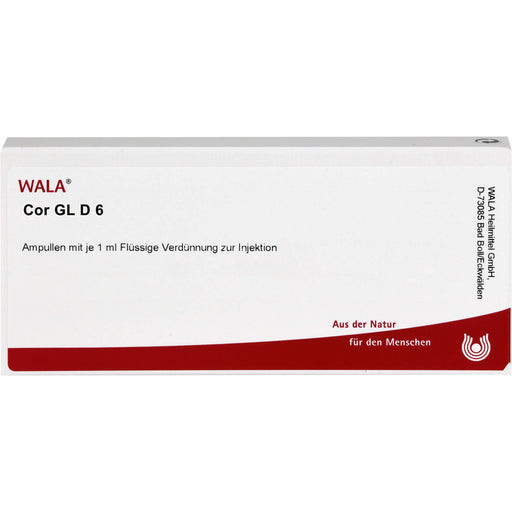 Cor Gl D6 Wala Ampullen, 10X1 ml AMP
