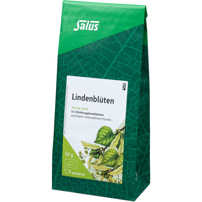 Salus Lindenblüten Arzneitee bei Erkältungskrankheiten, 50 g Thé