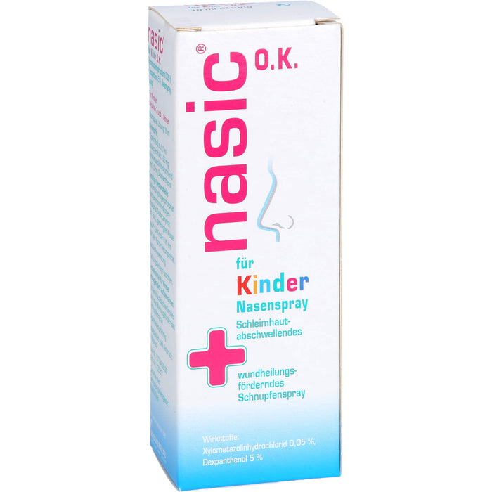 Nasic O.K. für Kinder Nasenspray, 10 ml Lösung