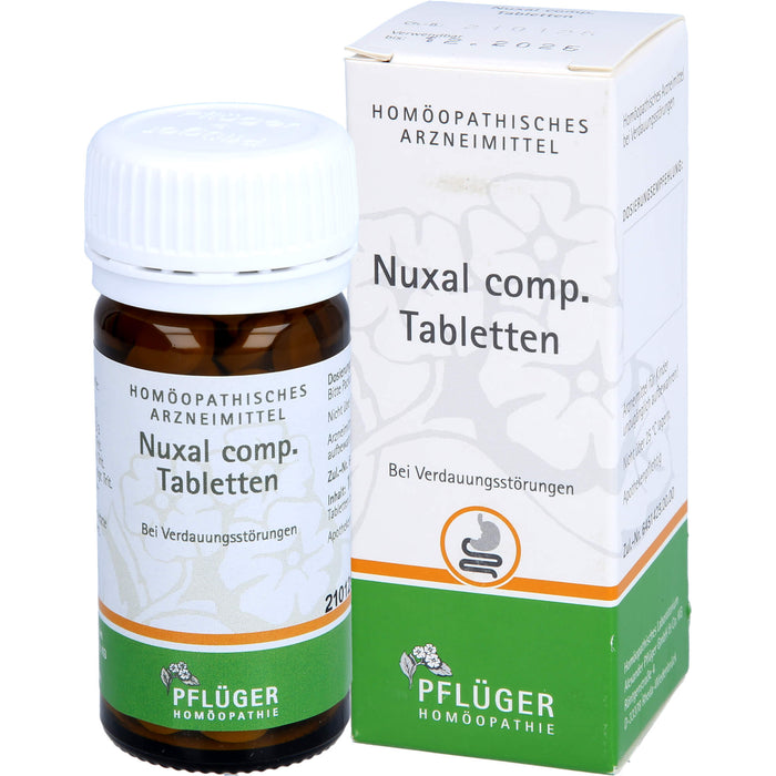 Nuxal comp. Tabletten bei Verdauungsstörungen, 100 St. Tabletten