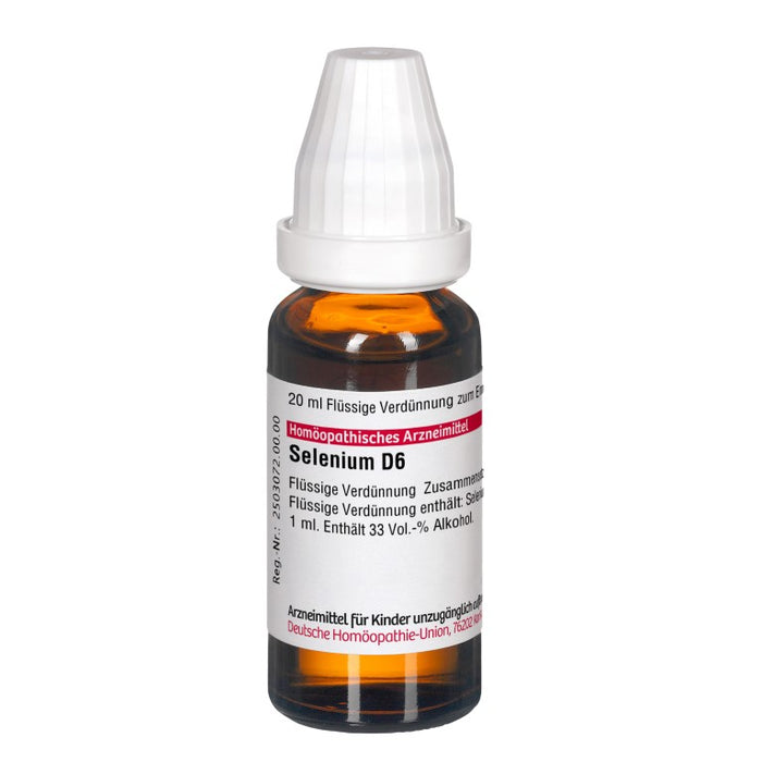 DHU Selenium D6 Dilution, 20 ml Solution