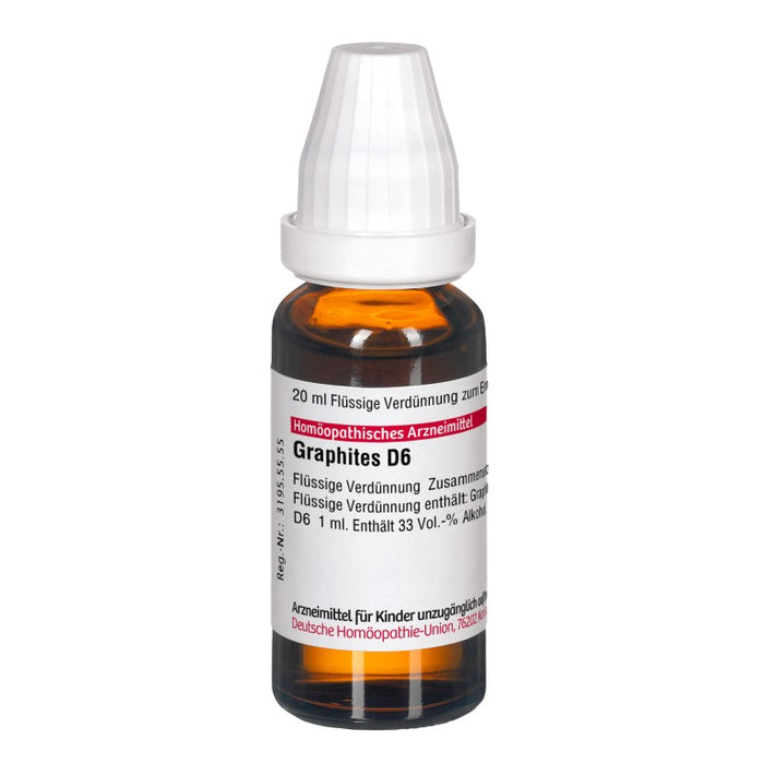 DHU Graphites D6 Dilution, 20 ml Solution