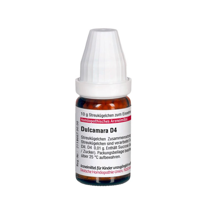 Dulcamara D4 DHU Globuli, 10 g Globules