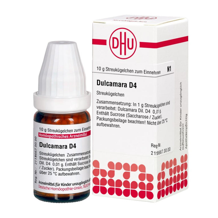 Dulcamara D4 DHU Globuli, 10 g Globules