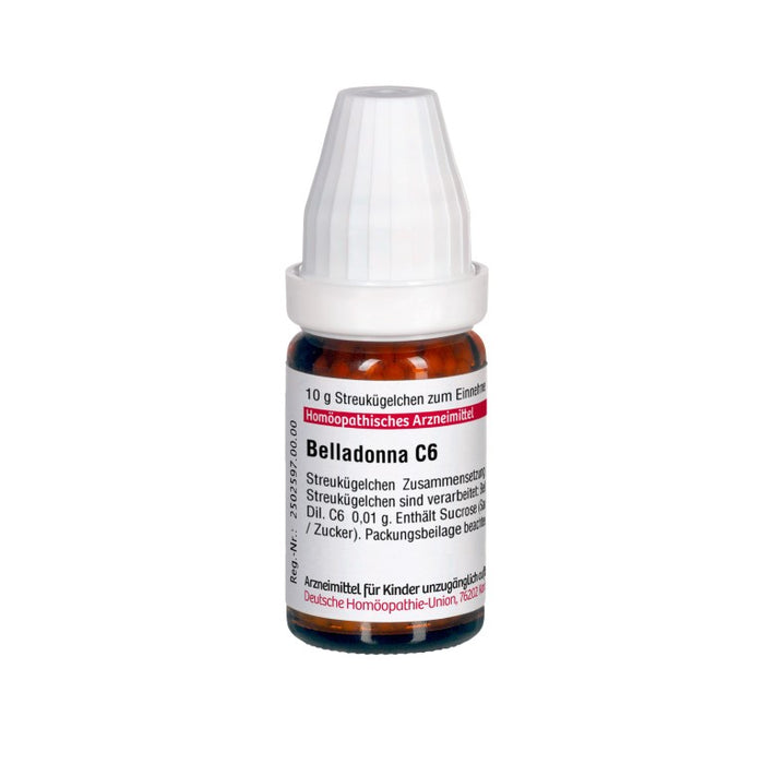 Belladonna C6 DHU Globuli, 10 g Globules