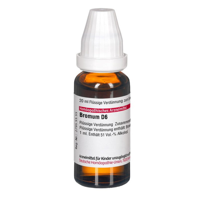 DHU Bromum D6 Dilution, 20 ml Solution