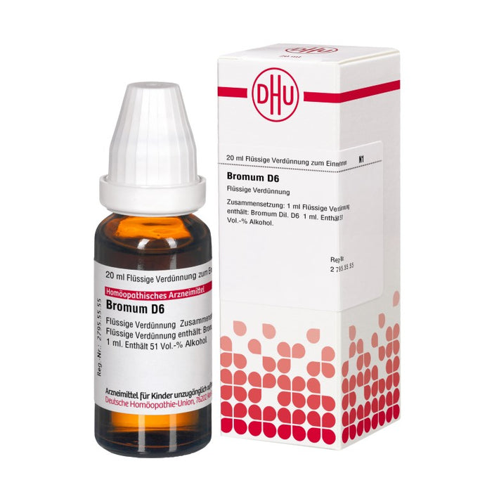 DHU Bromum D6 Dilution, 20 ml Solution