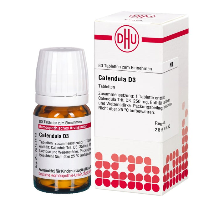 Calendula D3 DHU Tabletten, 80 pcs. Tablets