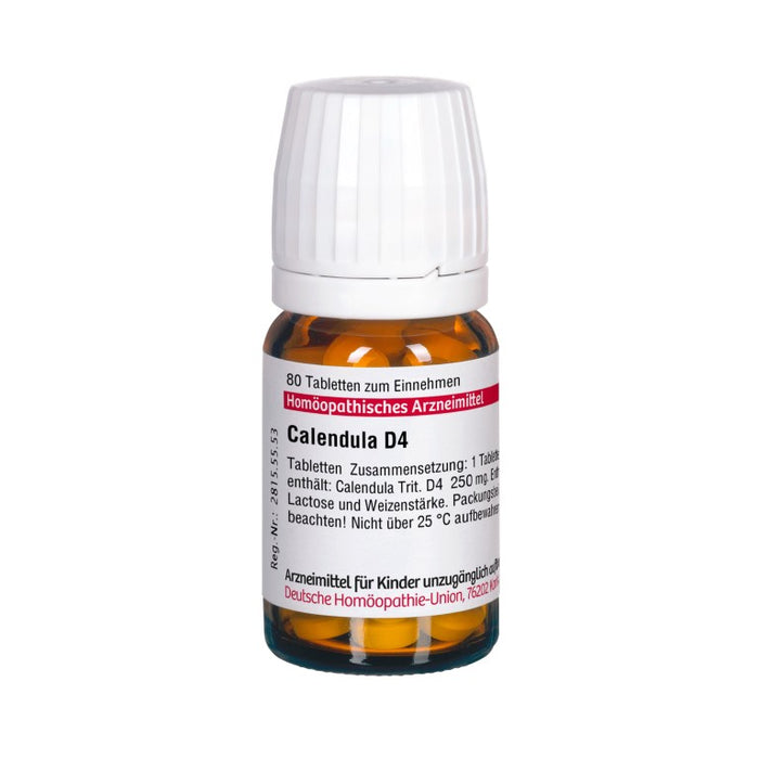 Calendula D4 DHU Tabletten, 80 pc Tablettes