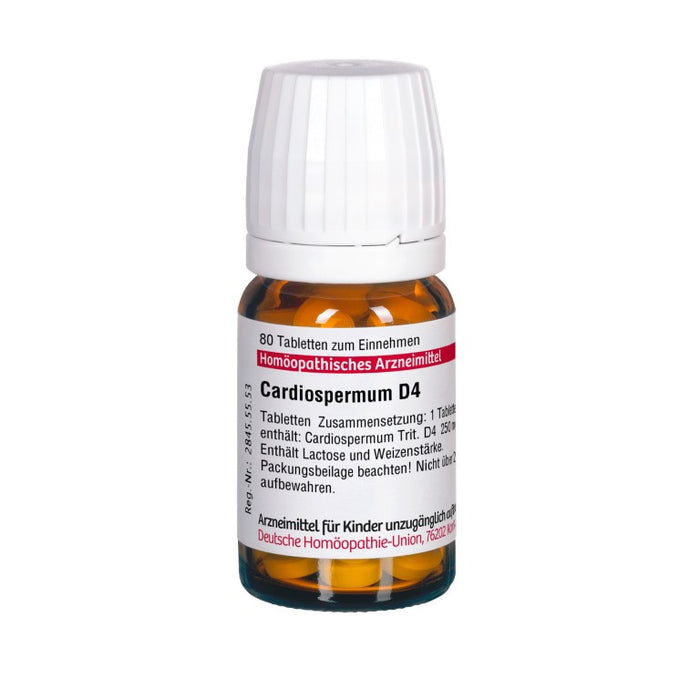 Cardiospermum D4 DHU Tabletten, 80 pc Tablettes